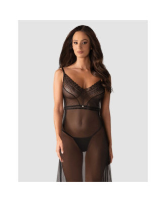 Estiqua nuisette longue noir